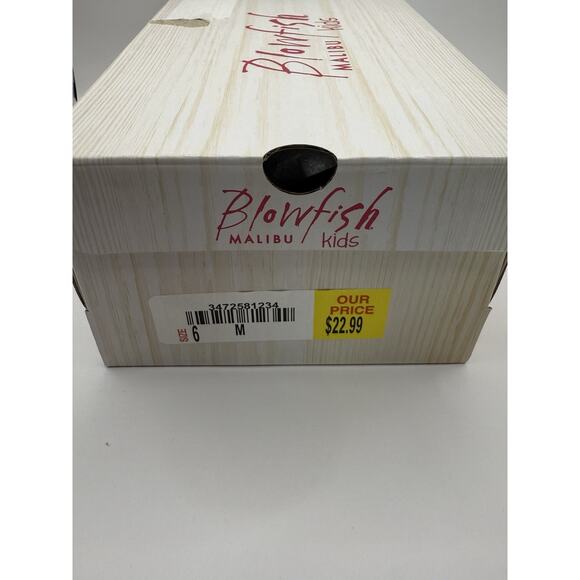 Blowfish Malibu Toddler Girls Floral Slip-on Sneaker - Size 6M New In Box! - Picture 5 of 10